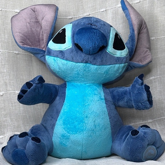 Disney Lilo & Stitch 16" Large Stitch Plush Authentic Original Disney Store NWOT - Picture 6 of 16